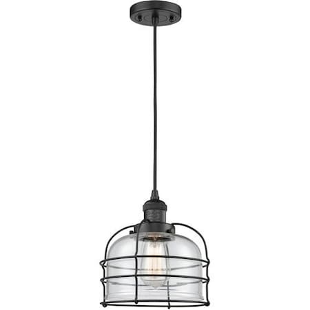 Innovations Lighting One Light Vintage Dimmable Led Mini Pendant 201C-BK-G72-CE-LED